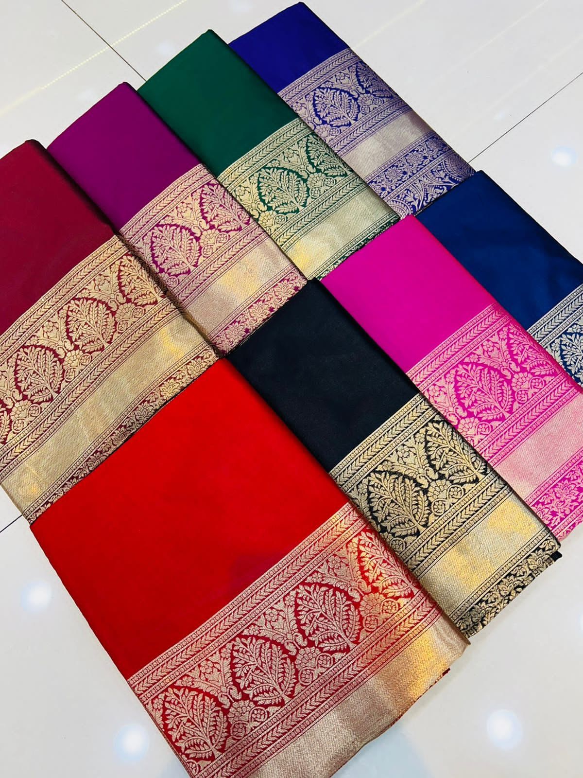 Manzar Muskan Silk 3 Pure Silk Sarees Catalog